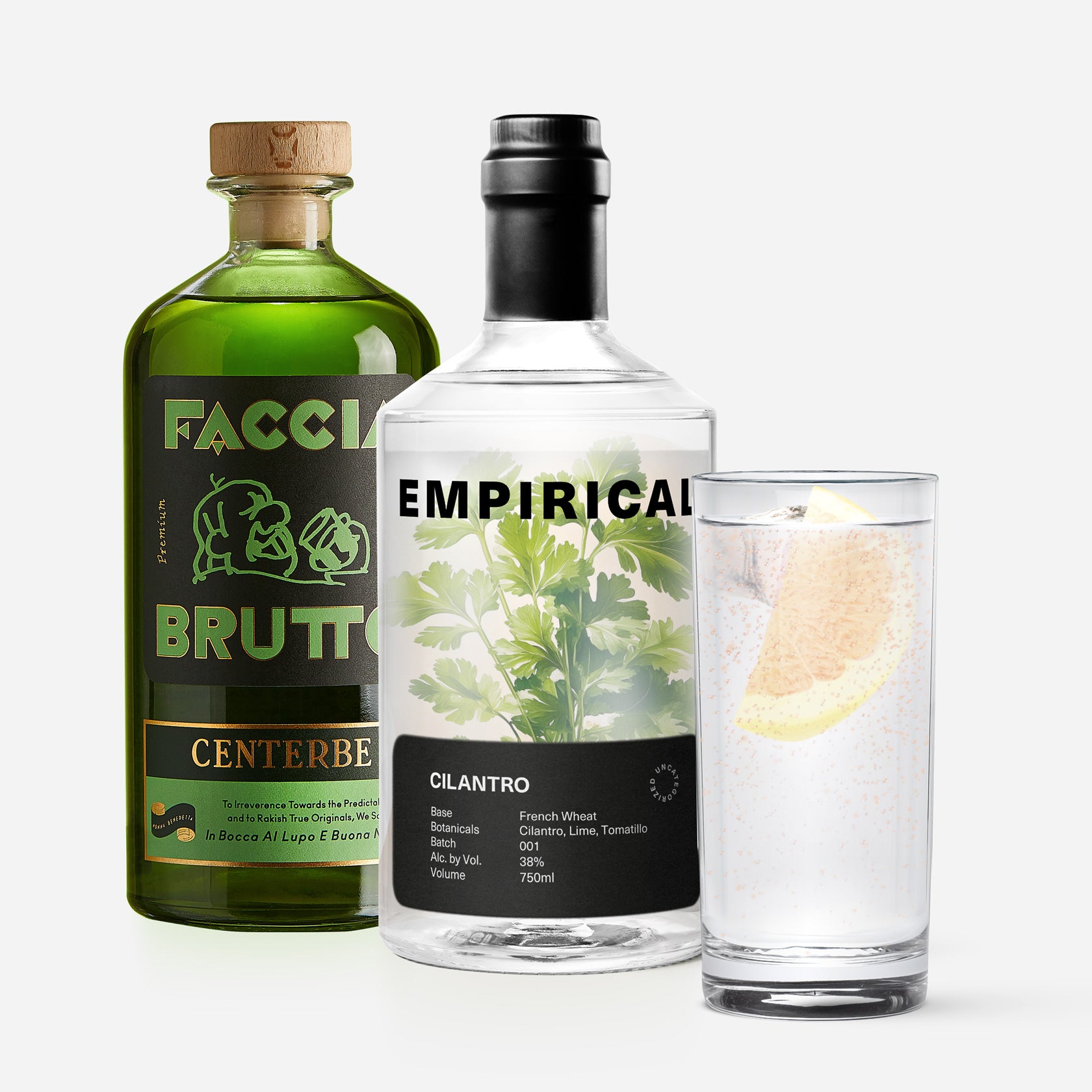 Empirical Cilantro Centerbe Highball Bundle